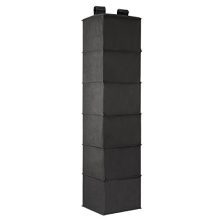 6-Shelf Hanging Clothes Storage Box Collapsible
