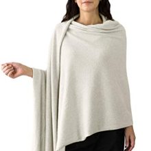Stay Cozy in Style – Jet&Bo 100% Pure Cashmere Travel Wrap, Scarf & Blanket