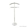 Mind Reader Stainless Steel Valet Suit Rack Stand