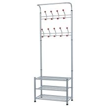 Entryway Shoe Bench 3 in 1 Entryway Coat Rack