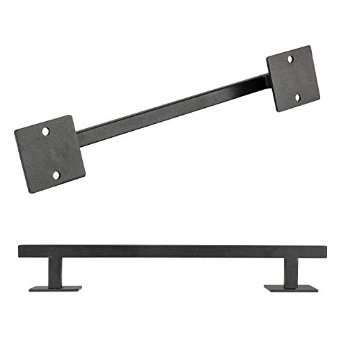 12" Heavy-Duty Metal Barn Door Handle: Elevate Your Door Aesthetics 🚪🔒