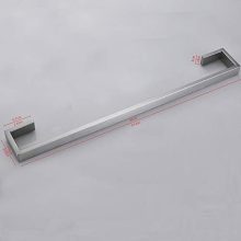 Square Towel Bar Wall Mounted Bathroom