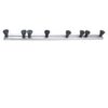 Aluminum Heavy Duty Ski and Snowboard Wall Mount Rack