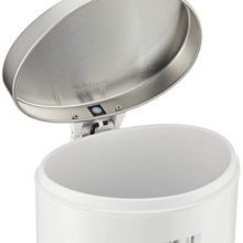Touchless Motion Sensor Oval Trash Can - 13 Gallon Stainless Steel Bin for Clean, Odor-Free Living! 🌐♻️