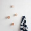 HomeDo Wood Wall Hooks Hat Rack