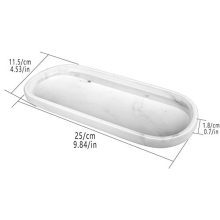 Emibele Jewelry Organizer Oval Resin Tray