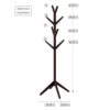 Lavish Home Modern Freestanding Wooden Tree-Hallway Entryway