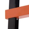 Storage Rack Wall-Mounted Wood Pipes