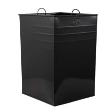 Garbage Enclosure with Locking Lid Open