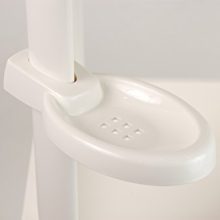 Tenby Living Corner Shower Caddy - 3 Shelf Shower Organizer Caddie