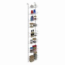 Adjustable 8-Tier Wall and Door Rack ClosetMaid