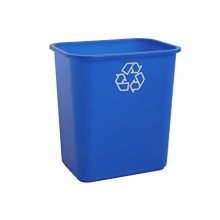 Quart Efficient Recycle Wastebasket Fits Under Desk
