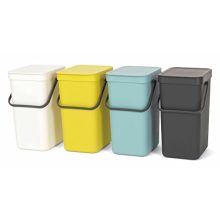 Brabantia Sort & Go Waste Bin 12 L, Mint