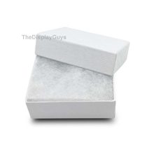 25-Pack Swirl White Jewelry Boxes - Perfect Packaging for Your Precious Gems and Gifts 💍
