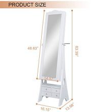 Jewelry Organizer Armoire with LED lights
