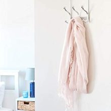Steel Over-The-Door 6-Hook Storage Rack