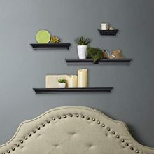 Floating Wall Mount Molding Ledge Shelves