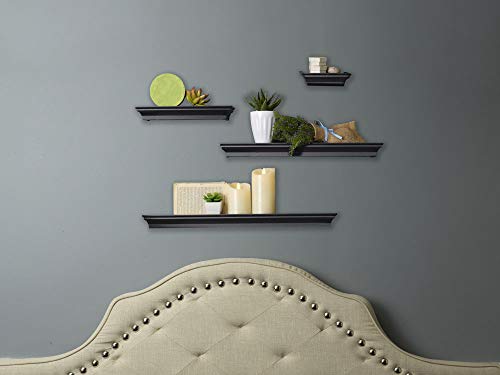 Floating Wall Mount Molding Ledge Shelves