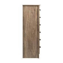 Prepac Salt Spring 6-Drawer Tall Chest, Drifted Gray