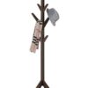 Neasyth Rubber Wood Coat Rack Entryway Standing Hall