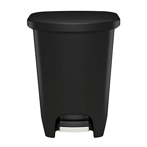 GLAD Plastic Step Trash Can with Clorox Odor Protection