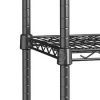 24 inch x 36 inch Certified Black Epoxy 4 Shelf Kit