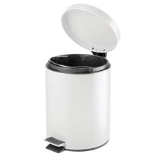 mDesign Modern 1.3 Gallon Trash Can Wastebasket