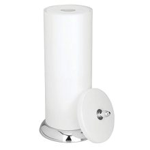 Holder Canister with Storage for 3 Extra Rolls of Toilet Tissue