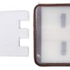 Christmas LED Lights Organizer for Tangle-Free Storage - Translucent Bin with Handles and Zippered Closure