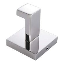 Bath Towel Hook - Angle Simple Solid Metal Bathroom Hook