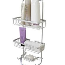 Splash Home Aluminum Kohala Shower, Caddy Bathroom Hanging