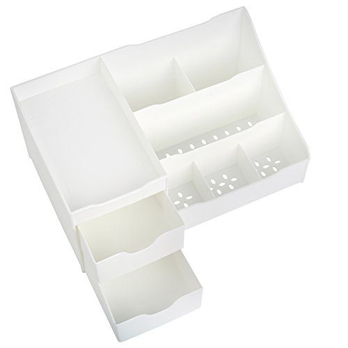Mantello Makeup Organizer - Vanity Box with Drawers for Cosmetics
