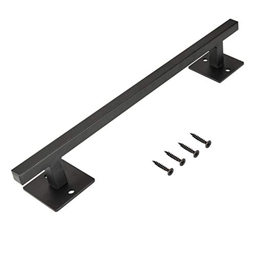 12" Heavy-Duty Metal Barn Door Handle: Elevate Your Door Aesthetics 🚪🔒