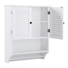 ChooChoo Bathroom Medicine Cabinet 2-Door Wall Cabinet