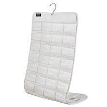 BB Brotrade 80 Pocket Hanging Jewelry Organizer – Clear Vinyl Accessories Holder