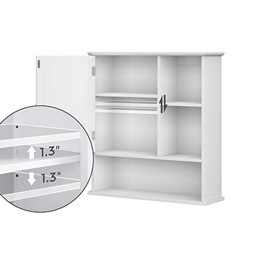 VASAGLE Mirror Cabinet, Bathroom Wall Storage Cabinet