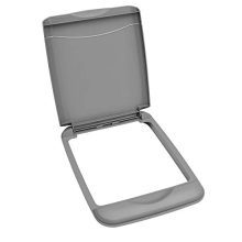 Rev-A-Shelf Quart Polymer Trash Waste Container Garbage