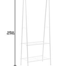 JEROAL Clothing Garment Rack, Coat Organizer Storage Shelving Unit