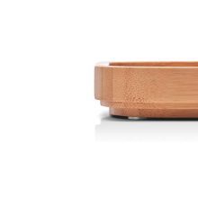 Bamboo Wood Serving Tray, Decorative Coffee Table Tray