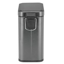 mDesign 1.3 Gallon Rectangular Slim Profile Steel Step