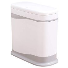 Cq acrylic 12 Liter Slim Plastic Trash Can