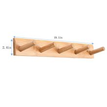 Modern Wall Mounted Coat and Hat Rack