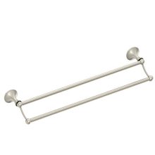 Lounge Collection 24-Inch Bathroom Double Towel Bar