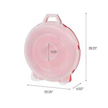 Holiday Wreath Storage Box IRIS USA