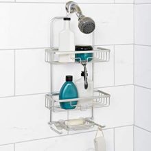 Rustproof Aluminum Shower Caddy Satin Chrome