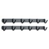 Hooks N Holders Matte Black 12 Wall Hooks Heavy Duty Wall Hanger