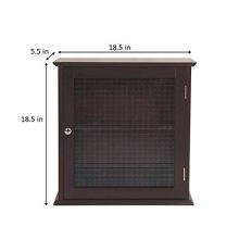 Elegant Home Fashions Chesterfield Bathroom Cabinet