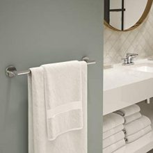 Chrome Wall-Mounted Towel Bar