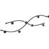 Spectrum Diversified Sweep Wall-Mount, 8-Hook Double Entryway