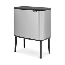Brabantia Bo Trash Can Matt Steel